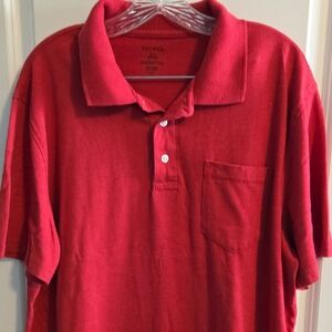 George Men's Deep Red Polo Shirt